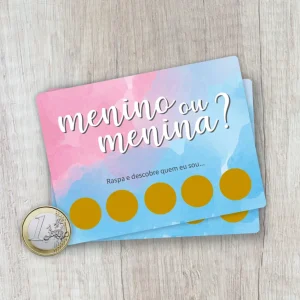 Raspadinha  | Anúncio sexo do bebé