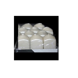 Vela Brilhante marfim – caixa com 10 velas Quadrada 4×8