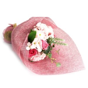 Bouquet de Flores de Sabão Rosa