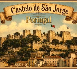 Imane de frigorifico CASTELO DE SÃO JORGE, Lisboa
