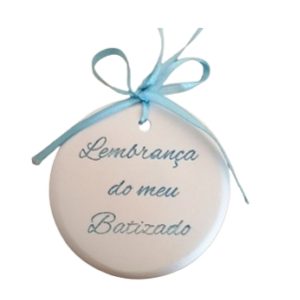 Lembrança do Meu Batizado em gesso perfumado – menino