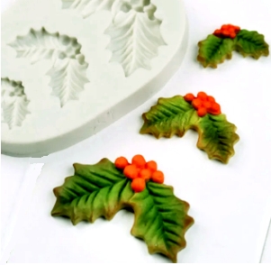 Azevinhos – molde silicone alimentar